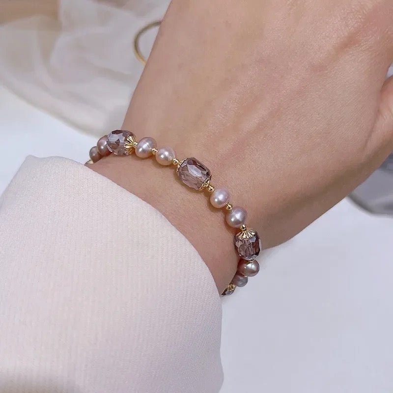 St Lucia Boutique Aurora bracelet - pearl/lavender - Shop women's Accessories at St Lucia Boutique