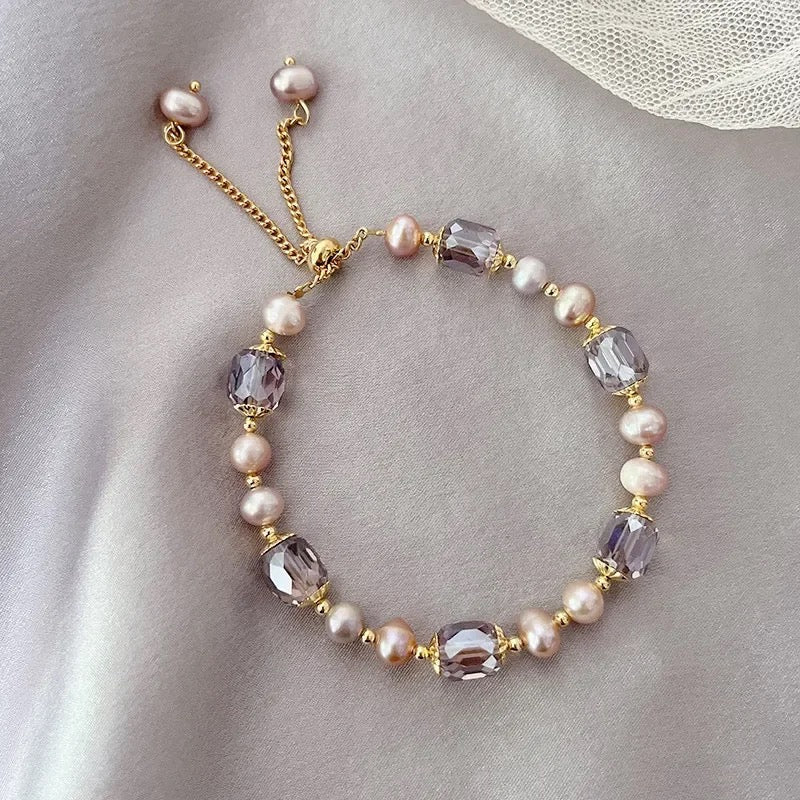 St Lucia Boutique Aurora bracelet - pearl/lavender - Shop women's Accessories at St Lucia Boutique