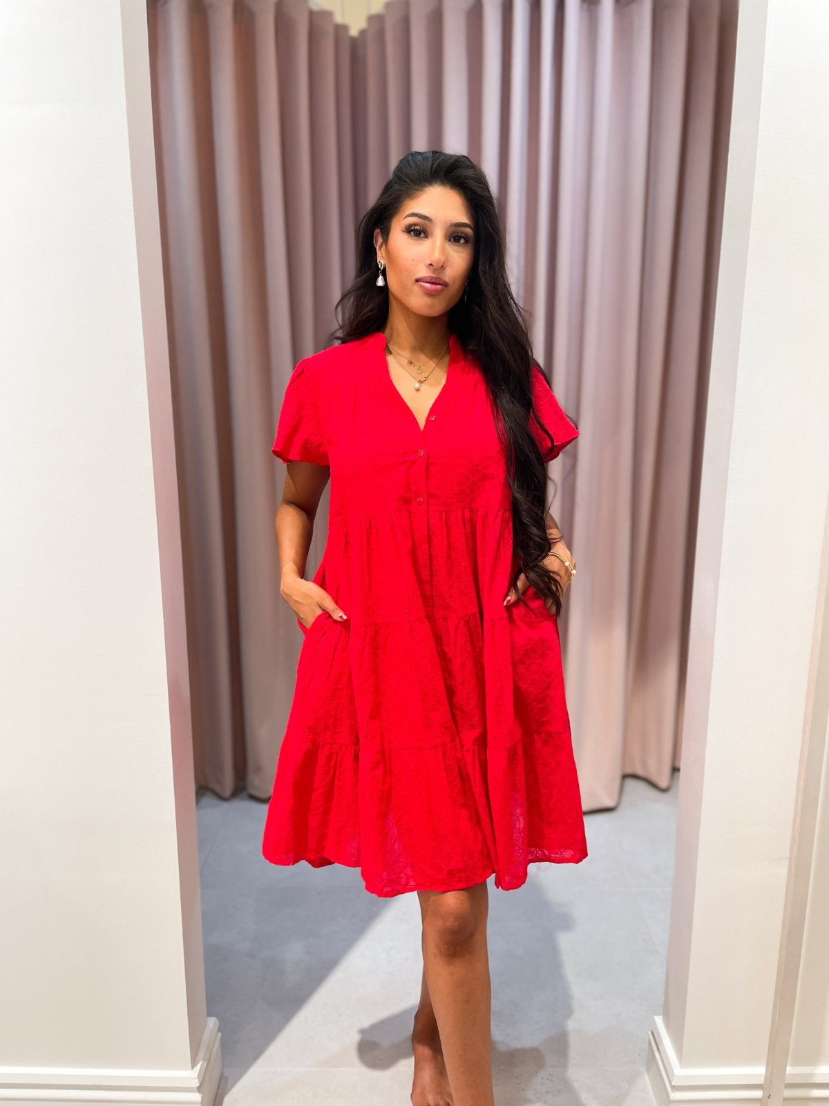 Red dress sales shop online