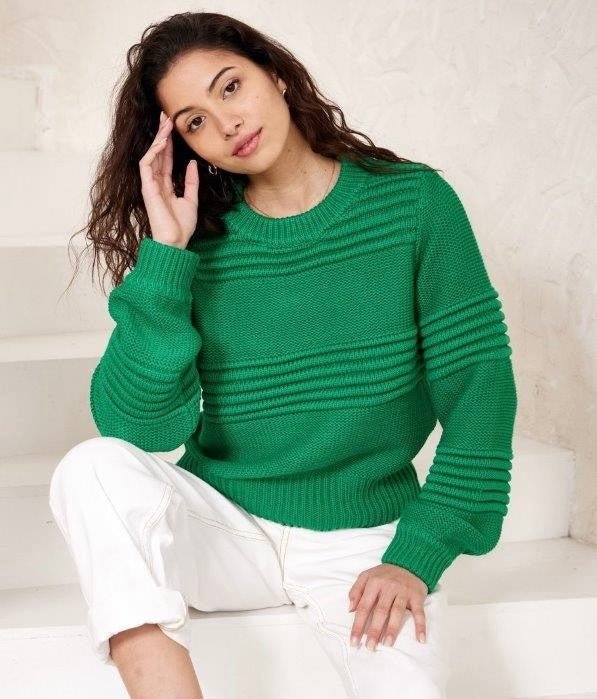 St Lucia Boutique Adele jumper -emerald - Shop women's Knitwear at St Lucia Boutique