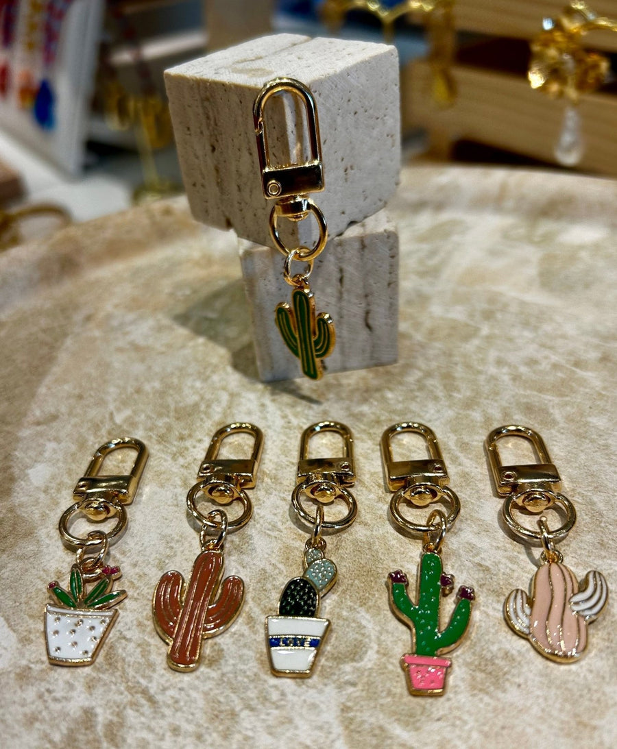 St Lucia Boutique cacti squad keychain - Shop women's at St Lucia Boutique