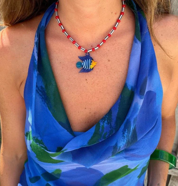 St Lucia Boutique Dory Beaded Necklace - Shop women's Accessories at St Lucia Boutique