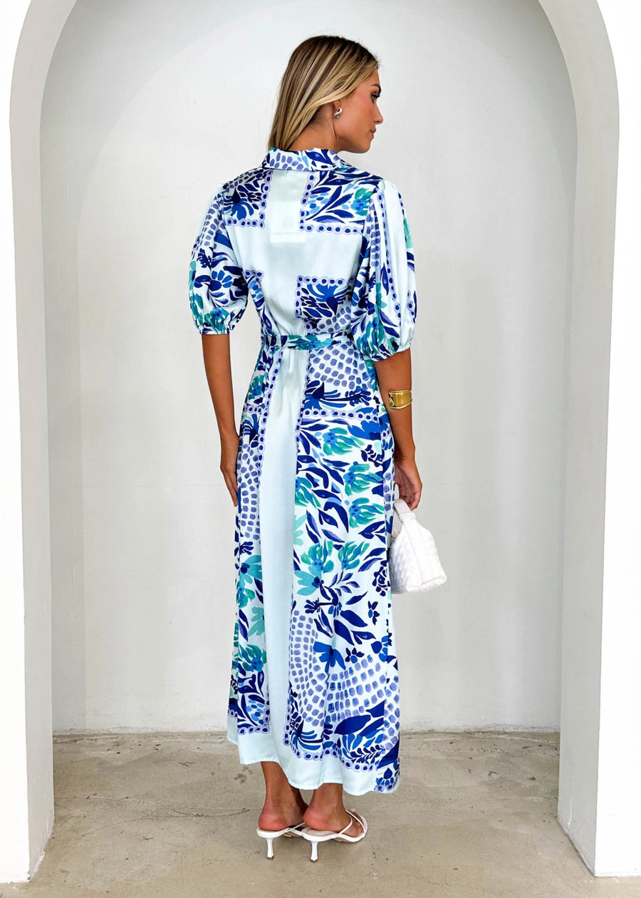 St Lucia Boutique Elsie Maxi Dress - Multi - Shop women's Dresses at St Lucia Boutique