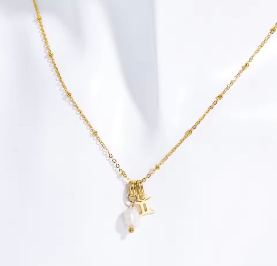 St Lucia Boutique Gemini necklace - 18k gold plated - Shop women's Accessories at St Lucia Boutique