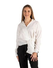 St Lucia Boutique Gus linen shirt - white - Shop women's at St Lucia Boutique