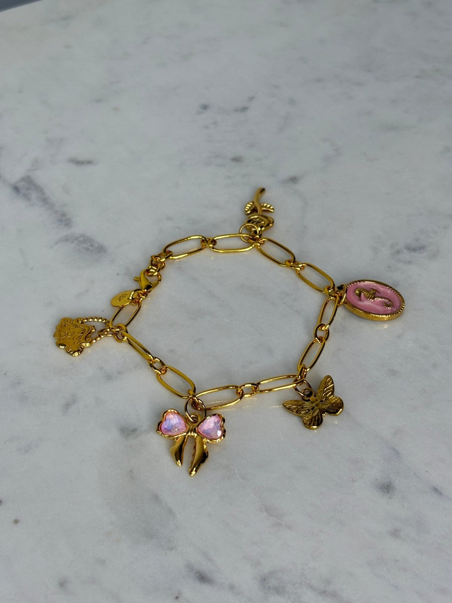 St Lucia Boutique I’m just a girl - charm bracelet - Shop women's at St Lucia Boutique
