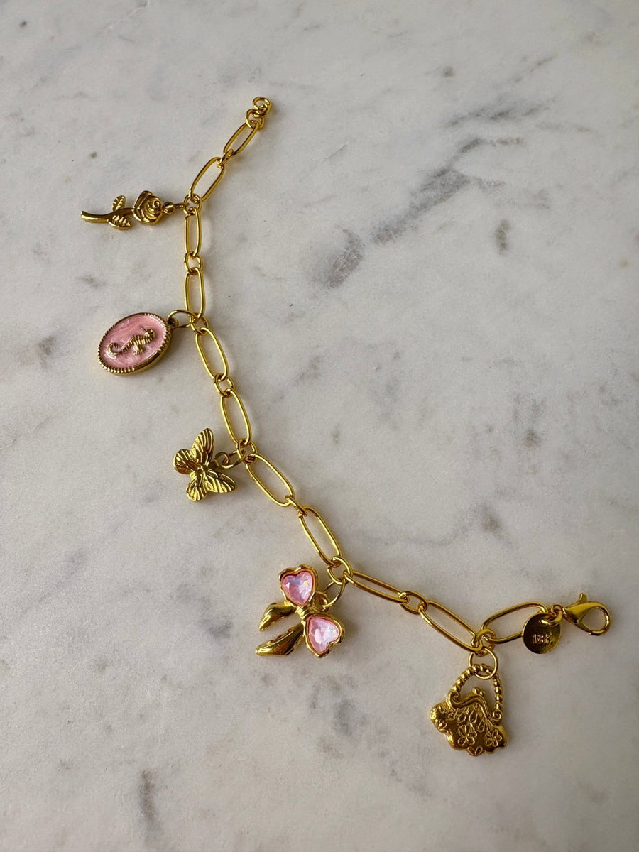 St Lucia Boutique I’m just a girl - charm bracelet - Shop women's at St Lucia Boutique