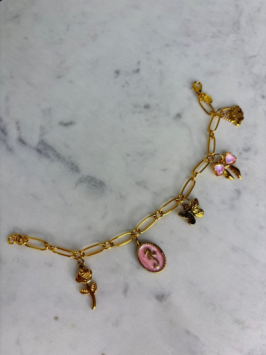 St Lucia Boutique I’m just a girl - charm bracelet - Shop women's at St Lucia Boutique