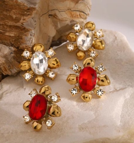 St Lucia Boutique Jeanie Earrings - 18k Gold Plated - Shop women's Accessories at St Lucia Boutique