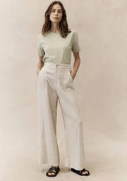 St Lucia Boutique Jude Linen Pant - Nude - Shop women's Pants at St Lucia Boutique