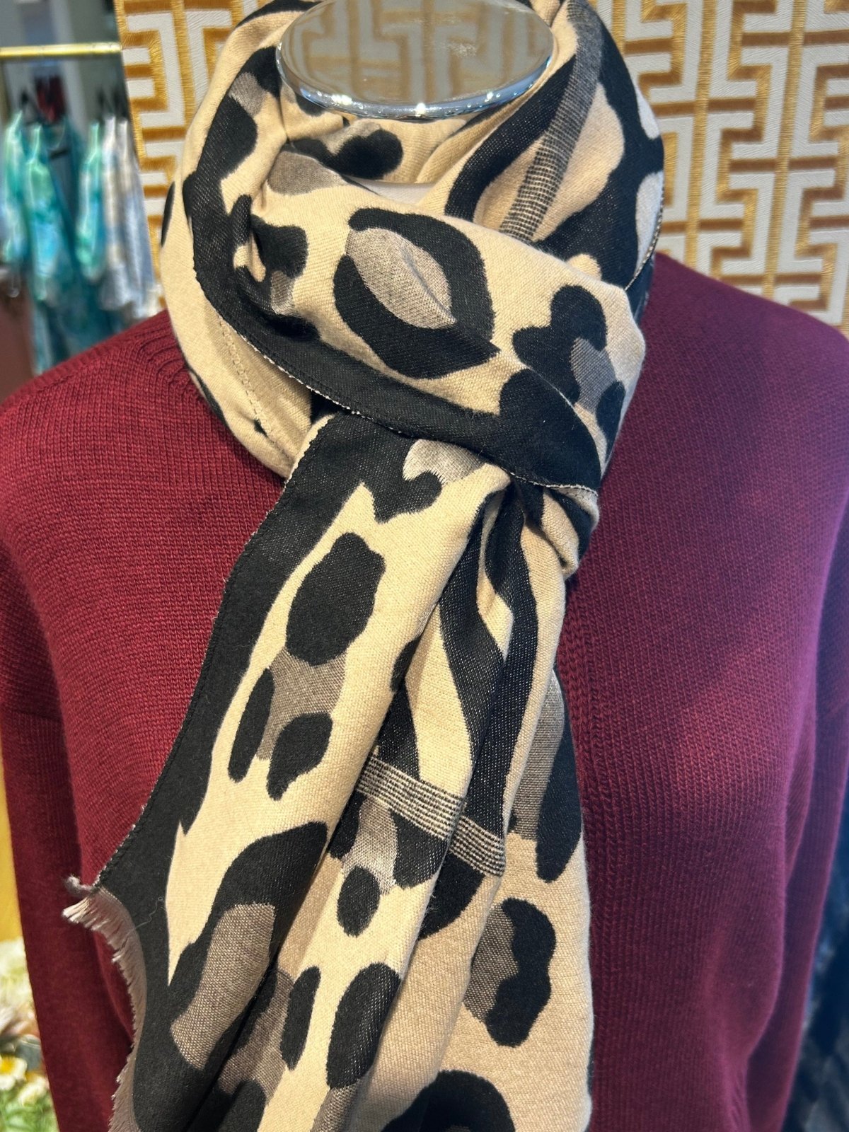St Lucia Boutique Jungle runway scarf - Shop women's at St Lucia Boutique