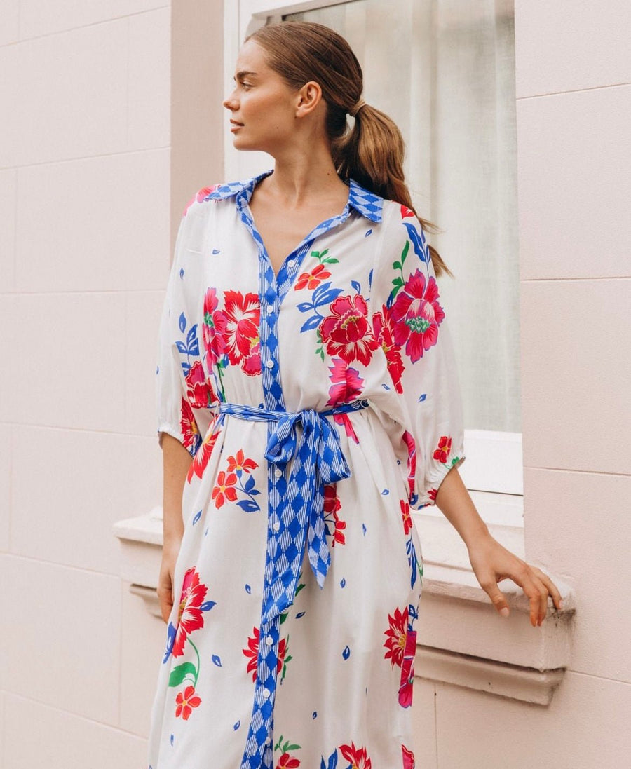 St Lucia Boutique kaimana midi dress - multi - Shop women's at St Lucia Boutique