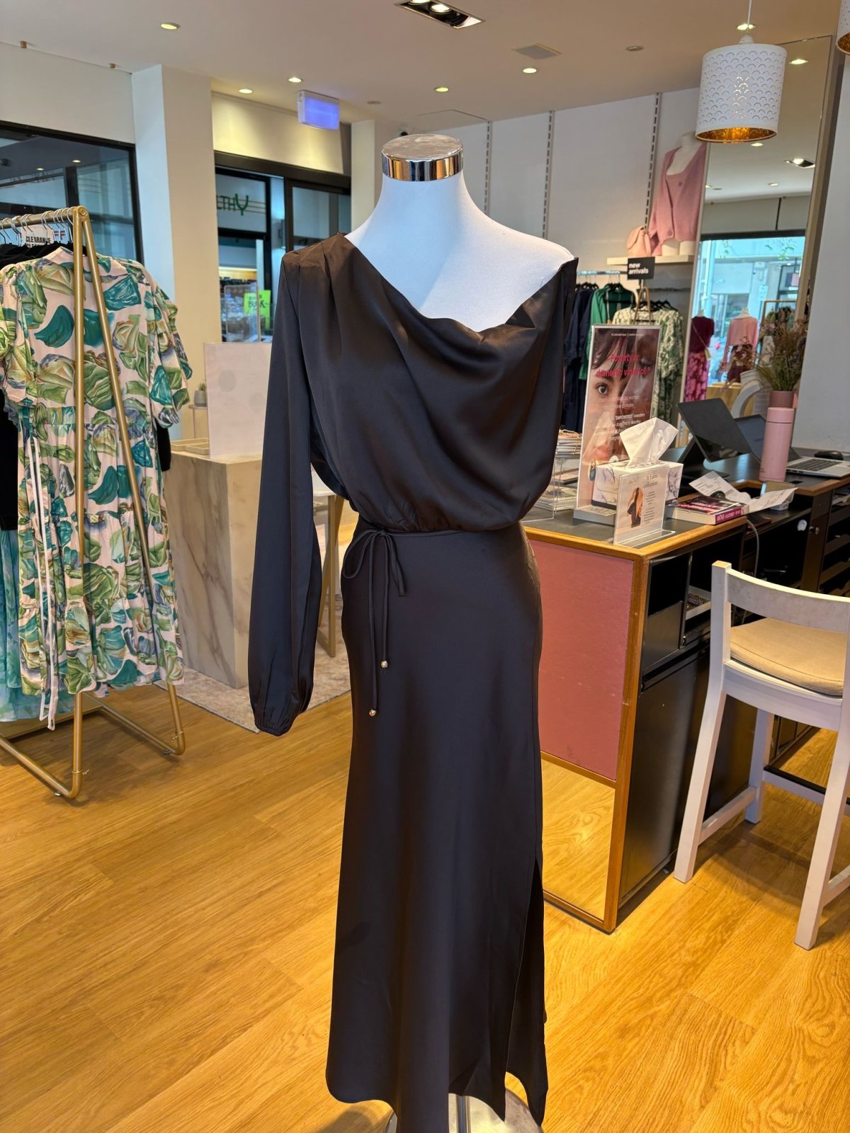 St Lucia Boutique Lenore Maxi Dress - Chocolate - Shop women's Dresses at St Lucia Boutique
