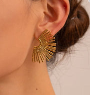 St Lucia Boutique Liam Earrings - 18k Gold Plated - Shop women's Accessories at St Lucia Boutique