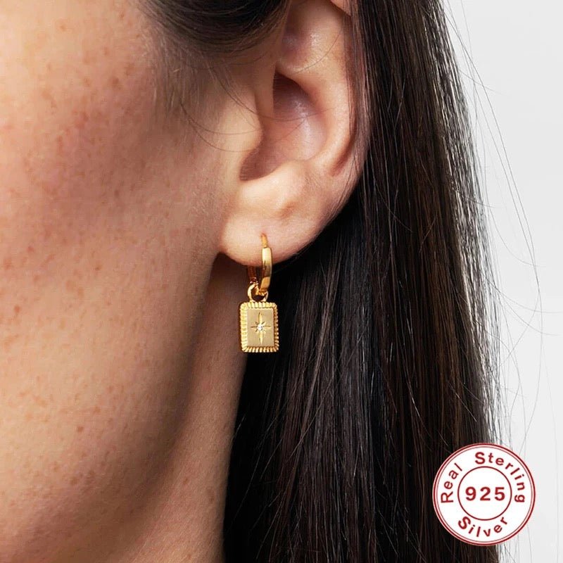 St Lucia Boutique Luna drop earring - 18k gold plated - Shop women's Accessories at St Lucia Boutique