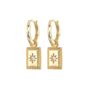 St Lucia Boutique Luna drop earring - 18k gold plated - Shop women's Accessories at St Lucia Boutique