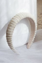 St Lucia Boutique Maggie pearl headband - pearl - Shop women's at St Lucia Boutique