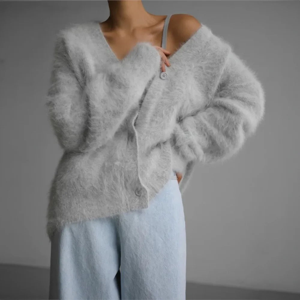 St Lucia Boutique Maison mist cardi - grey - Shop women's at St Lucia Boutique