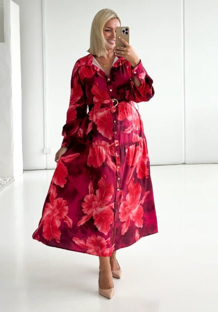 St Lucia Boutique Maysilee Maxi Dress - Red - Shop women's Dresses at St Lucia Boutique