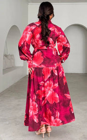 St Lucia Boutique Maysilee Maxi Dress - Red - Shop women's Dresses at St Lucia Boutique