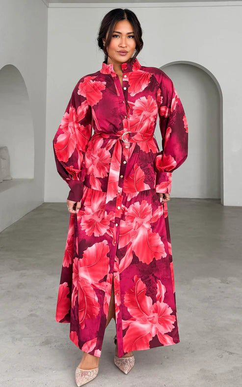 St Lucia Boutique Maysilee Maxi Dress - Red - Shop women's Dresses at St Lucia Boutique