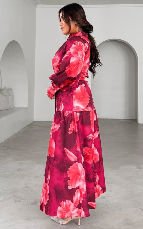 St Lucia Boutique Maysilee Maxi Dress - Red - Shop women's Dresses at St Lucia Boutique