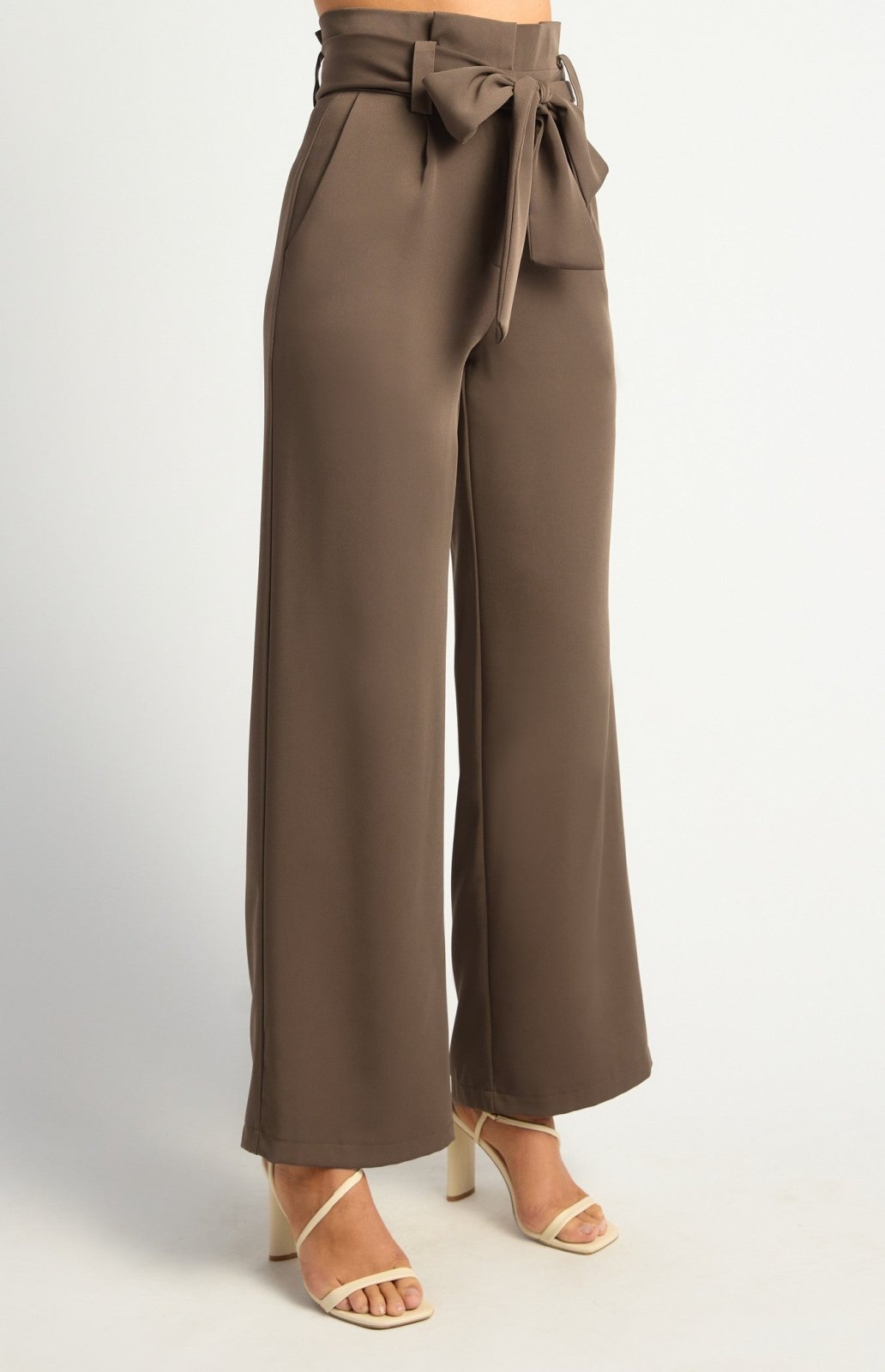 St Lucia Boutique Mocha Chic High - waist Pants - Shop women's at St Lucia Boutique