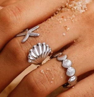 St Lucia Boutique Ocean Ring - Silver - Shop women's Accessories at St Lucia Boutique