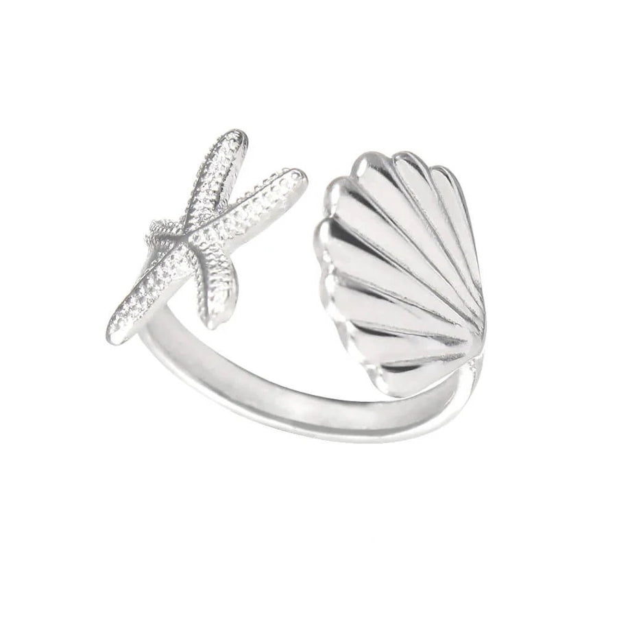 St Lucia Boutique Ocean Ring - Silver - Shop women's Accessories at St Lucia Boutique