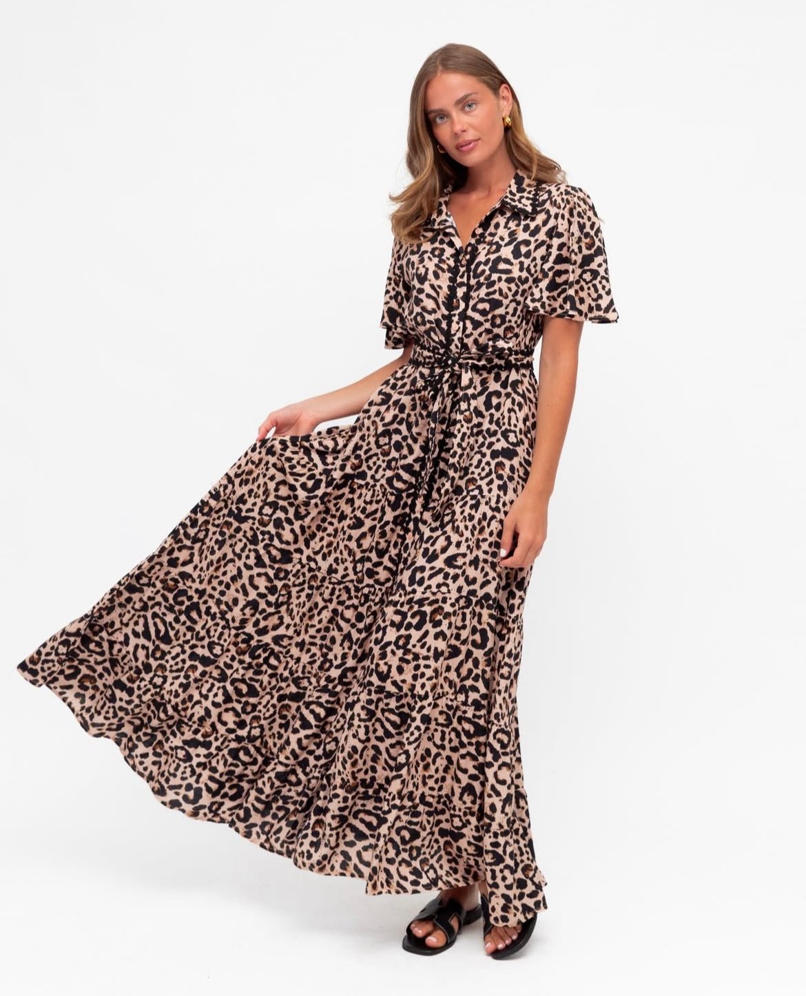 St Lucia Boutique Patricia maxi dress - leopard - Shop women's Dresses at St Lucia Boutique