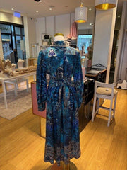 St Lucia Boutique Peacock Maxi Dress - Multi - Shop women's Dresses at St Lucia Boutique