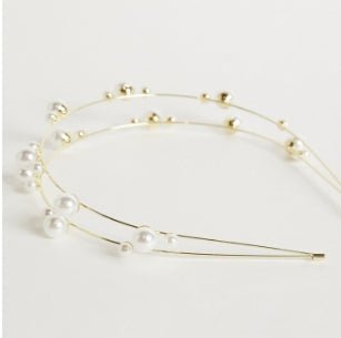 St Lucia Boutique Pearl wire headband - pearl - Shop women's at St Lucia Boutique