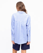 St Lucia Boutique Pippy stripe shirt - blue/white - Shop women's at St Lucia Boutique