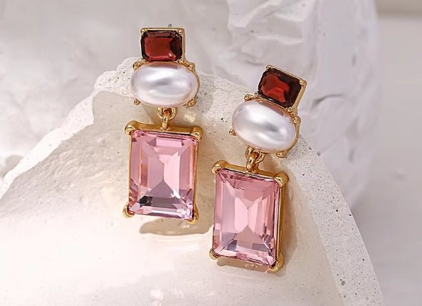 St Lucia Boutique Sabrina Earring - 18k gold plated - Shop women's earrings at St Lucia Boutique