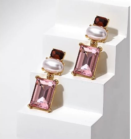 St Lucia Boutique Sabrina Earring - 18k gold plated - Shop women's earrings at St Lucia Boutique