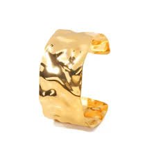 St Lucia Boutique Solar Cuff - 18k gold plated - Shop women's Accessories at St Lucia Boutique