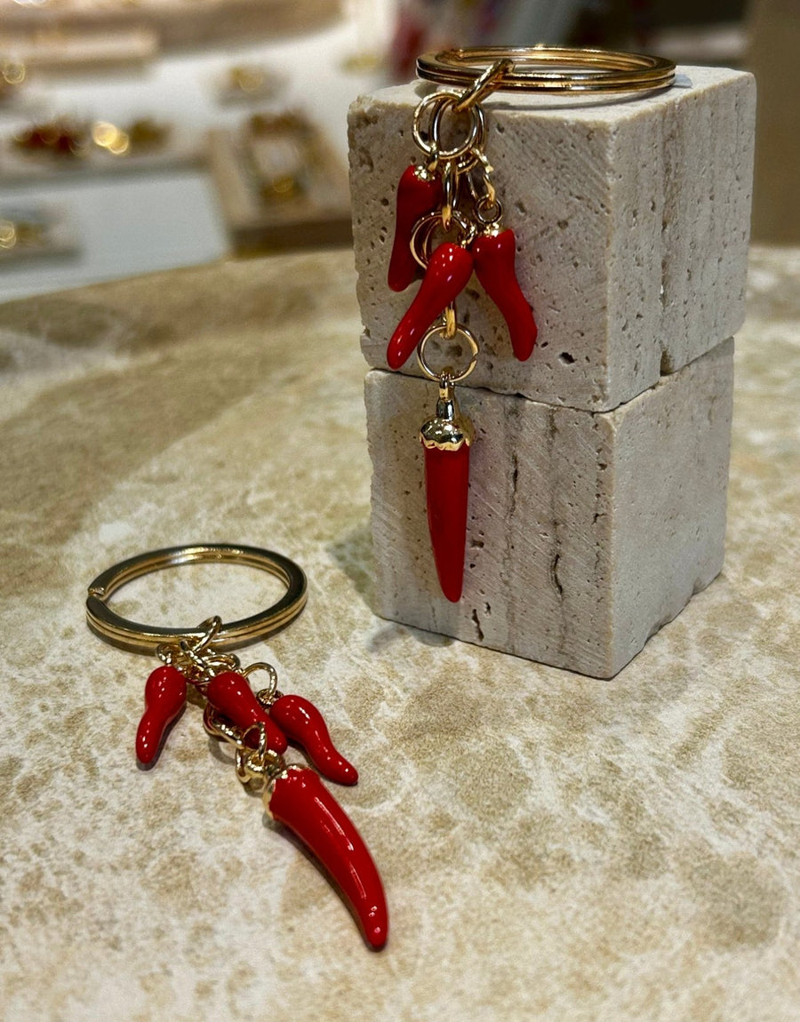 St Lucia Boutique spice drop keychain - Shop women's at St Lucia Boutique
