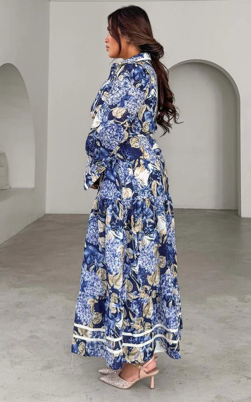 St Lucia Boutique Tabitha Maxi Dress - Multi - Shop women's Dresses at St Lucia Boutique