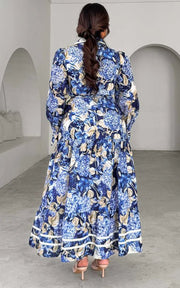 St Lucia Boutique Tabitha Maxi Dress - Multi - Shop women's Dresses at St Lucia Boutique