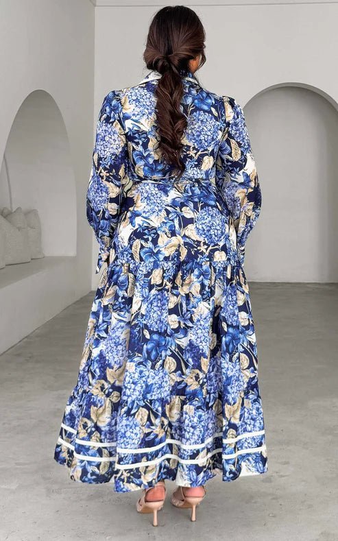 St Lucia Boutique Tabitha Maxi Dress - Multi - Shop women's Dresses at St Lucia Boutique