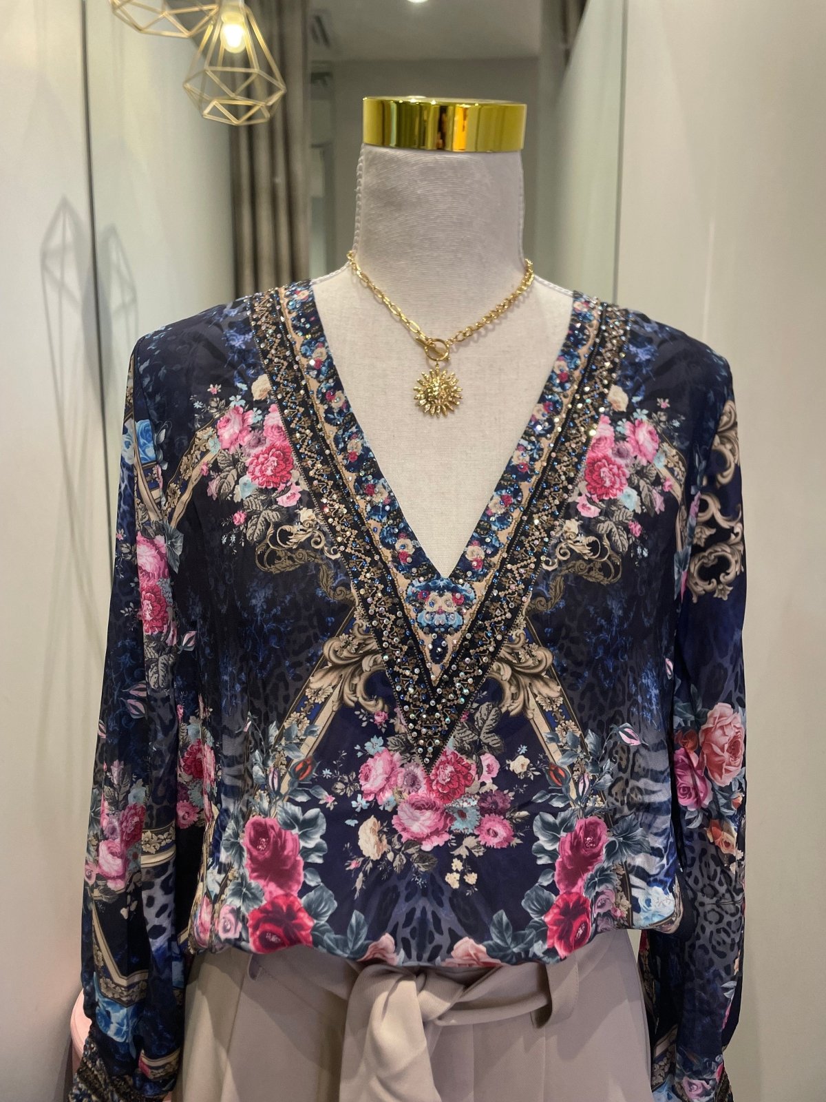 St Lucia Boutique Versailles top - multi - Shop women's at St Lucia Boutique