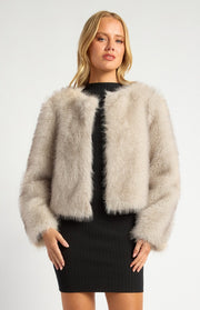 St Lucia Boutique Winter Whisper Fur coat - Shop women's at St Lucia Boutique