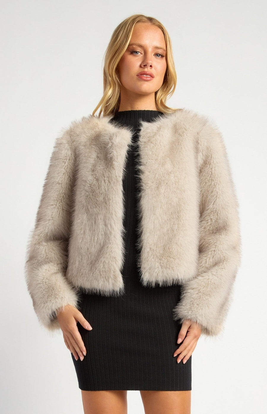 St Lucia Boutique Winter Whisper Fur coat - Shop women's at St Lucia Boutique
