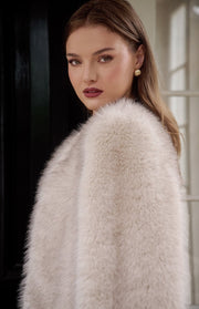 St Lucia Boutique Winter Whisper Fur coat - Shop women's at St Lucia Boutique