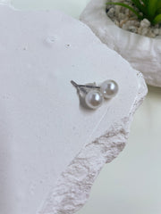 St Lucia Boutique Freshwater pearl stud - Shop women's Accessories at St Lucia Boutique