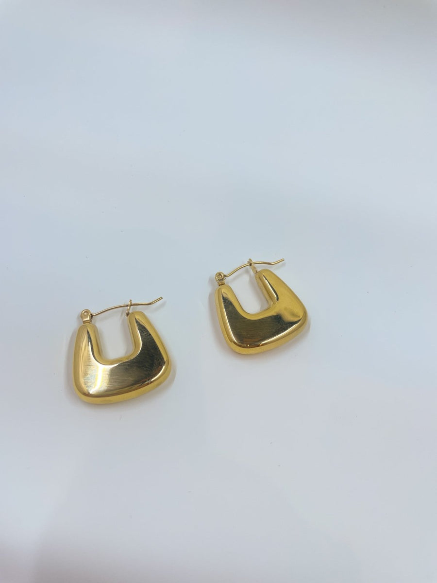 St Lucia Boutique Geometric "U" shape earring - Shop women's Accessories at St Lucia Boutique