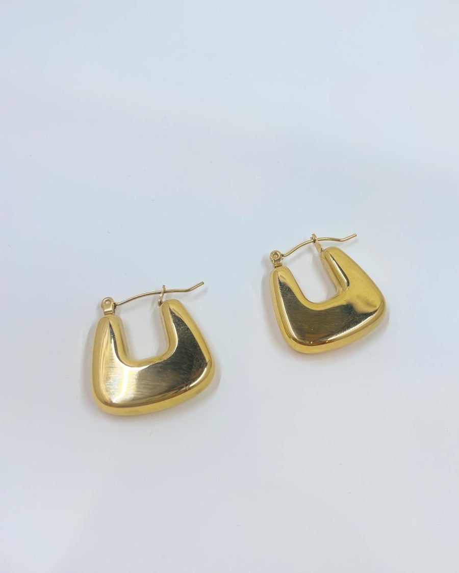 St Lucia Boutique Geometric "U" shape earring - Shop women's Accessories at St Lucia Boutique