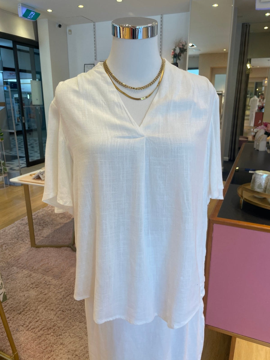 St Lucia Boutique Lilly top - white - Shop women's at St Lucia Boutique