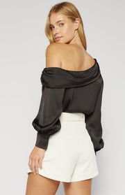 St Lucia Boutique Sally one shoulder top - black - Shop women's Tops at St Lucia Boutique