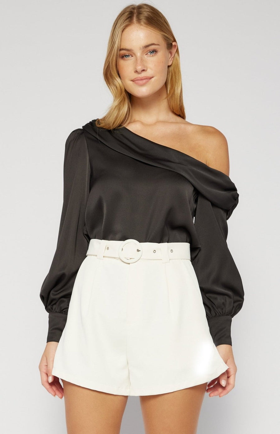 St Lucia Boutique Sally one shoulder top - black - Shop women's Tops at St Lucia Boutique